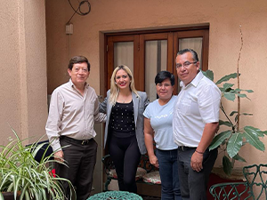 Eduardo con su familia